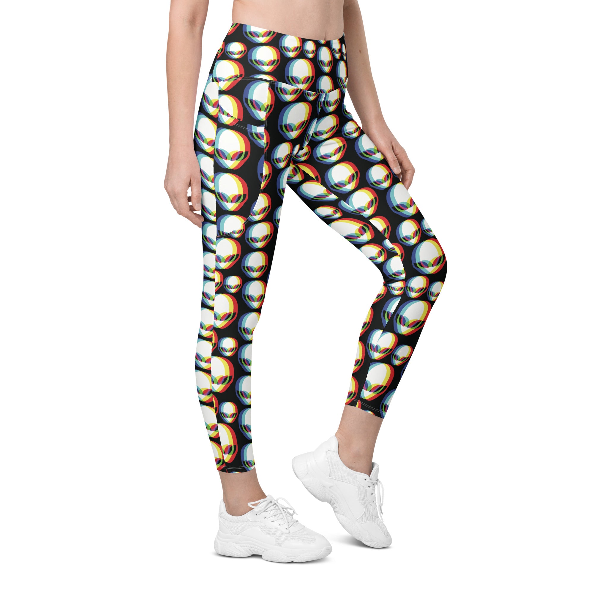 Alien Invasion Leggings with Pockets | All Sizes